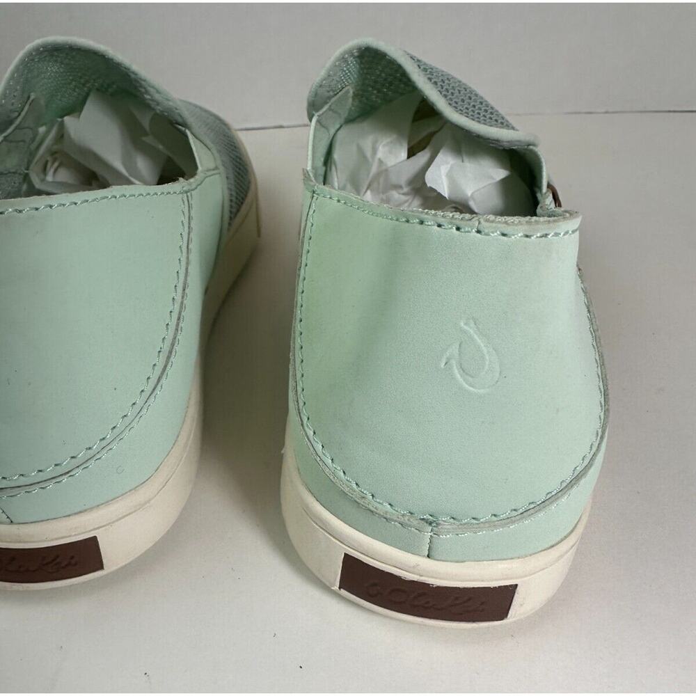 Olukai Pehuea Slip On Mesh Sneakers 20271-3GER Drop in Heel Shoes Womens Size 10 - Picture 10 of 16